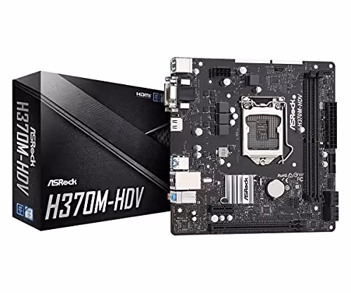 ASRock H370M-HDV LGA1151 DDR4 Micro ATX