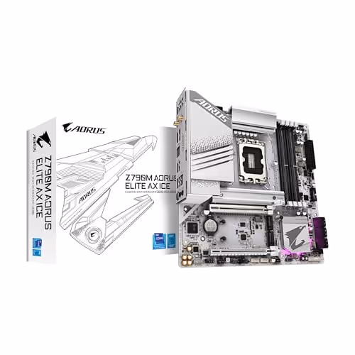 GIGABYTE Z790M AORUS ELITE AX ICE LGA1700 DDR5 MICRO-ATX