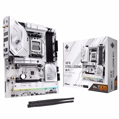 ASRock X870 Steel Legend WiFi AM5 DDR5 ATX