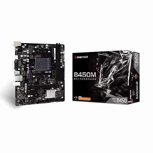 Biostar B450 MHP AM4 DDR4 Micro ATX
