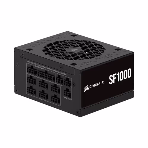 Corsair SF1000 (2024) Black SFX 1000W Fully Modular 80+ Platinum Certified