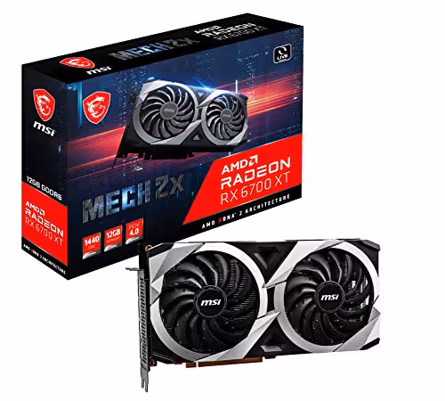 MSI Radeon RX 6700 XT MECH 2X 12G GDDR6