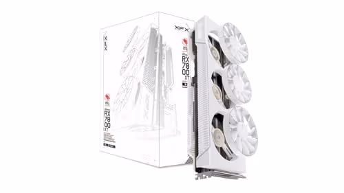 XFX Quicksilver Magnetic Air Radeon RX 7800 XT 16GB GDDR6 White