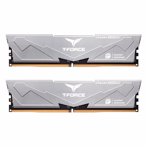 TEAMGROUP T-Force Vulcan Eco Silver DDR5-6000 CL30 32GB (2x16GB)