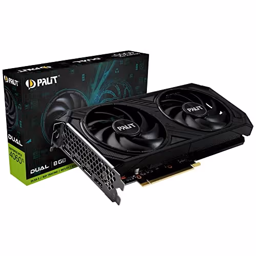 Palit Dual GeForce RTX 4060 Ti 8GB GDDR6 Black