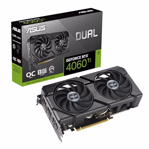 ASUS Dual GeForce RTX 4060 Ti EVO OC Edition 8GB GDDR6