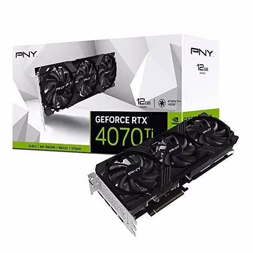 PNY GeForce RTX 4070 Ti VERTO 12GB GDDR6X Black