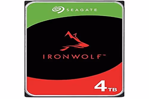 Seagate IronWolf NAS 4TB HDD 3.5" 5400RPM SATA