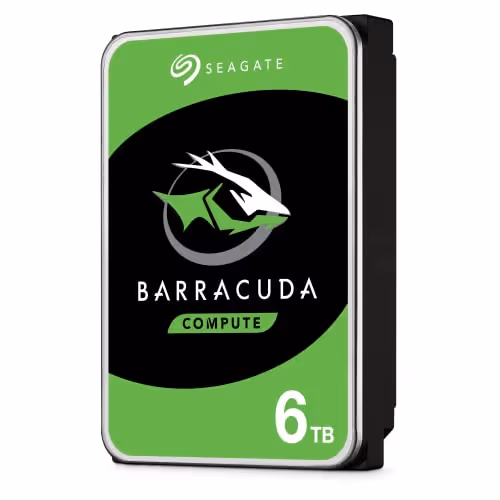 Seagate BarraCuda 6TB HDD 3.5" SATA