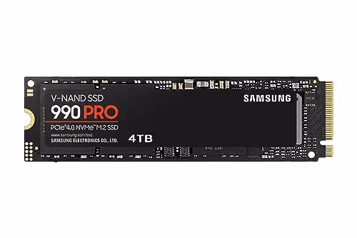 Samsung 990 Pro 4TB M.2 SSD PCIe 4.0 NVMe