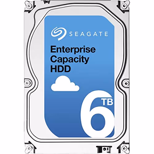 Seagate Enterprise Capacity 6TB 3.5" HDD 7200RPM SATA 6.0 Gb/s