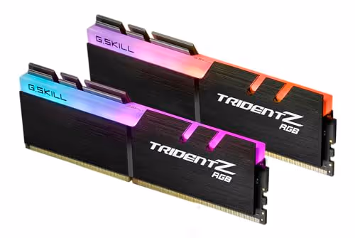 G.SKILL TridentZ RGB Series 32GB (2 x 16GB) 288-Pin PC RAM DDR4 3600 (PC4 28800) Desktop Memory Model F4-3600C18D-32GTZR
