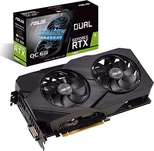 ASUS Dual GeForce RTX 2060 EVO 6GB GDDR6