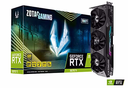 Zotac GAMING Trinity GeForce RTX 3070 Ti 8GB GDDR6X Black / Silver