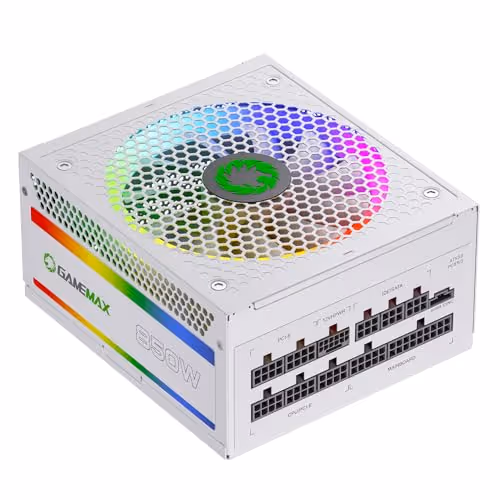 GameMax RGB Pro White 850W Fully Modular 80+ Gold