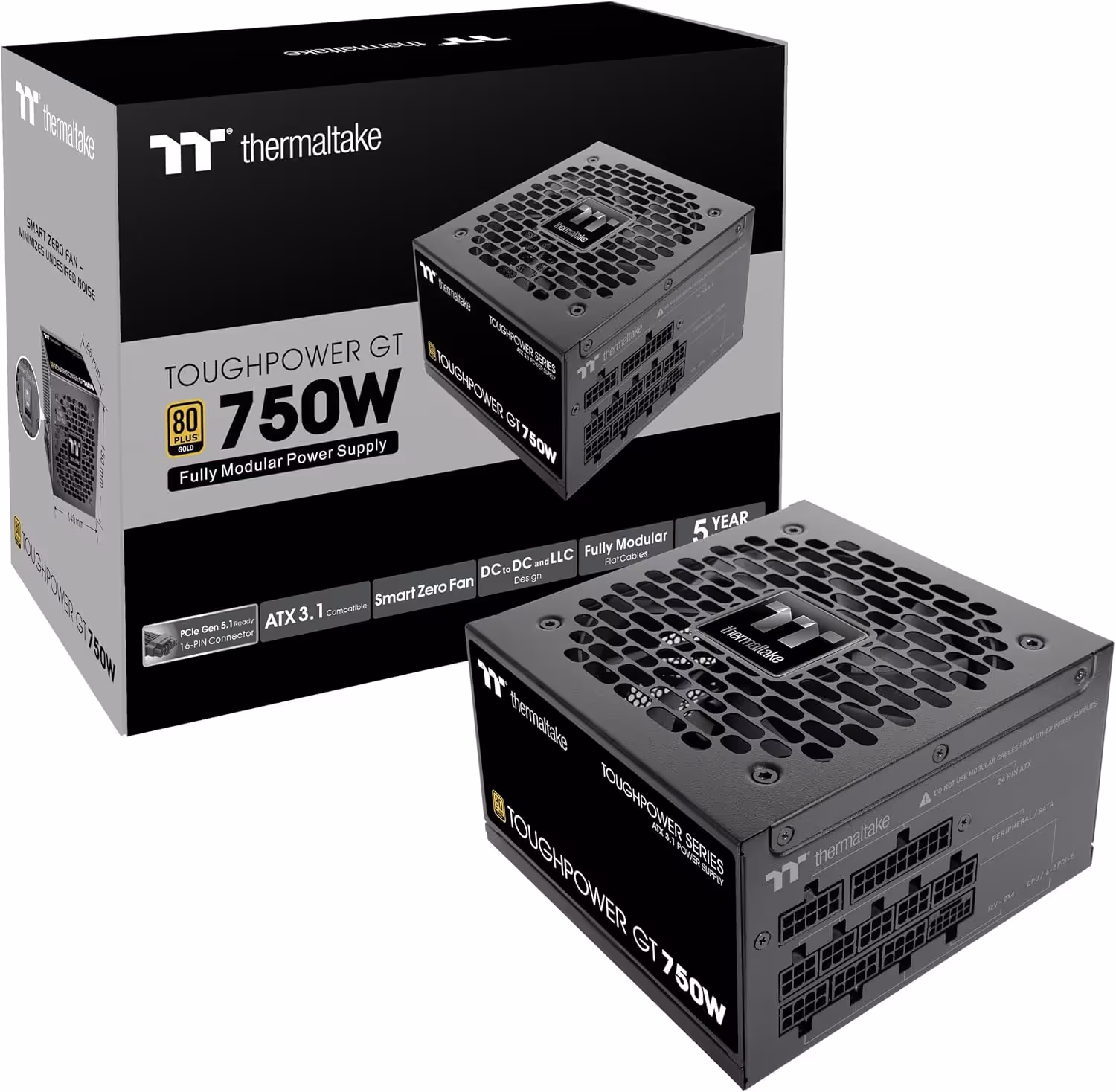 Thermaltake Toughpower GT Beige 750W Fully Modular 80+ Gold