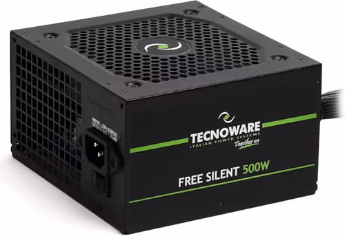 Tecnoware Free Black Silent 500W Non-Modular