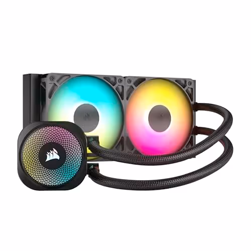 Corsair NAUTILUS RS Water 240mm ARGB 74.37 CFM Black