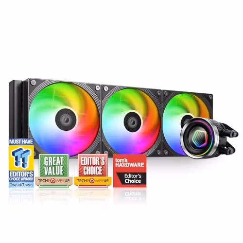 ID-COOLING FX360 Water 360mm INF 58 CFM Black