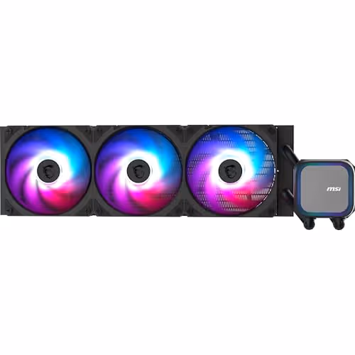 MSI MAG CORELIQUID A13 Water 360mm 62.6 CFM Black