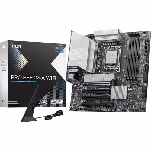 MSI PRO B860M-A WIFI LGA1851 DDR5 Micro-ATX
