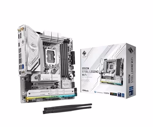 ASRock B860M Steel Legend WiFi DDR5 Micro ATX