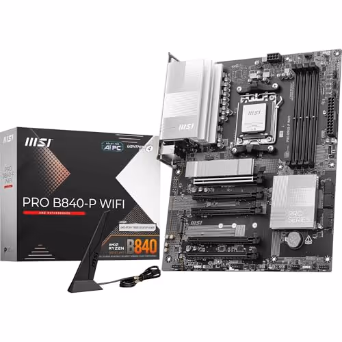 MSI B840 PRO -P WIFI AM5 DDR5 ATX