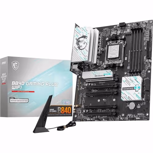 MSI B840 GAMING PLUS WIFI AM5 DDR5 ATX