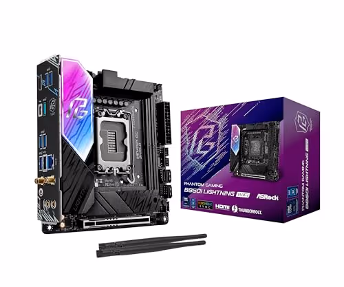 ASRock B860I Lightning WiFi LGA1851 DDR5 Mini ITX