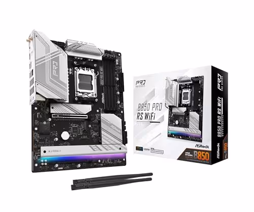 ASRock B850 Pro RS WiFi AM5 DDR5 ATX