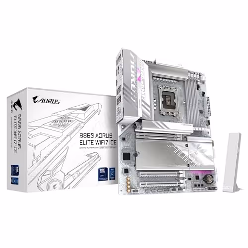 Gigabyte B860 AORUS ELITE WIFI7 ICE DDR5 ATX