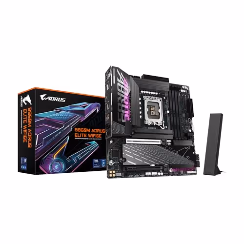 Gigabyte B860M AORUS ELITE WIFI6E DDR5 Micro ATX