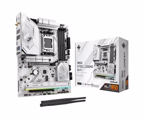 ASRock B850 Steel Legend WiFi AM5 DDR5 ATX