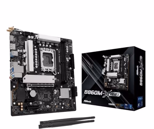 ASRock B860 M-X WiFi LGA1851 DDR5 Micro ATX