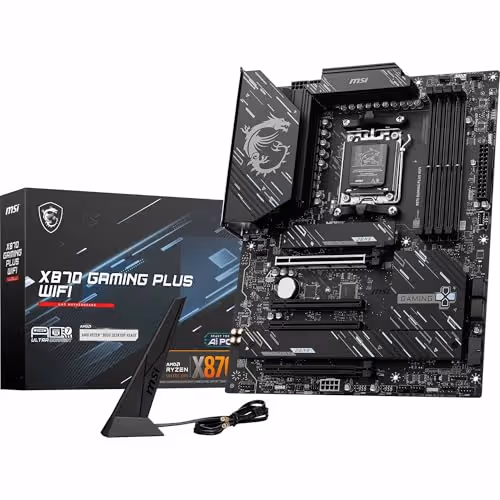 MSI X870 GAMING PLUS WIFI AM5 DDR5 ATX