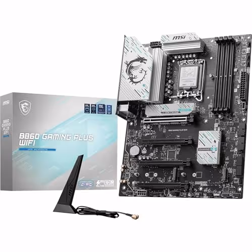 MSI B860 GAMING PLUS WIFI LGA1851 DDR5 ATX
