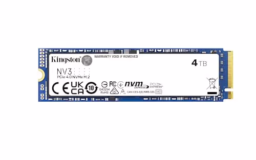Kingston NV3 4TB SSD M.2 NVMe PCIe 4.0