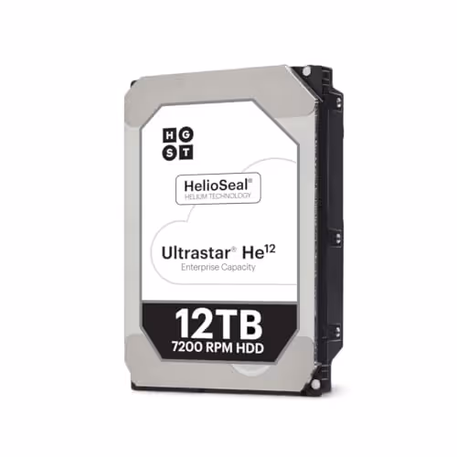 Western Digital Ultrastar DC HC520 12TB HDD 7200RPM 3.5" SATA 6.0 Gb/s Internal