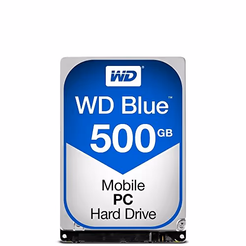 Western Digital Blue Mobile 500GB HDD 2.5" 5400RPM SATA