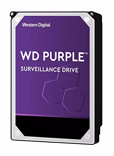 Western Digital Purple 2TB HDD 3.5" 5400RPM SATA 6.0 Gb/s
