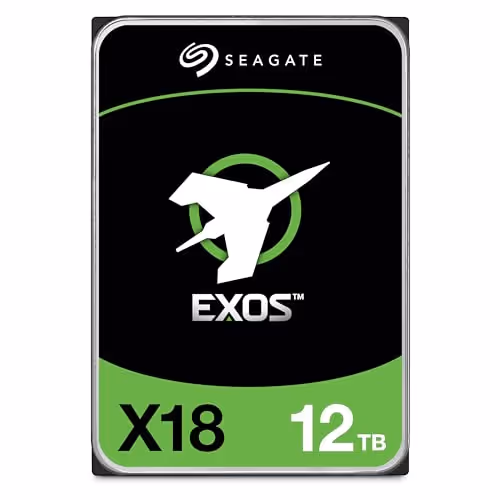 Seagate Exos X18 12TB HDD 7200RPM 3.5" SATA 6.0 Gb/s