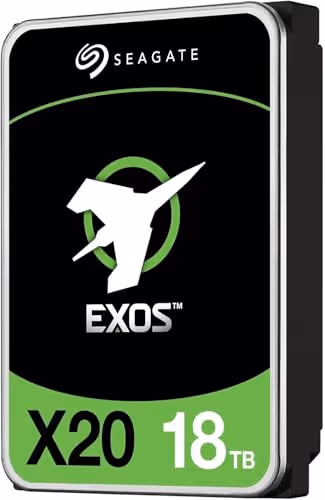 Seagate Exos X20 18TB 3.5" HDD 7200RPM SATA