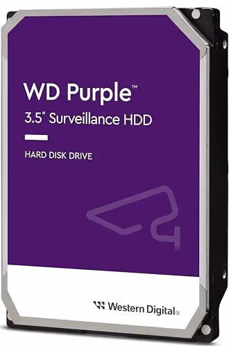 Western Digital Purple 1TB HDD 3.5" 5400RPM SATA