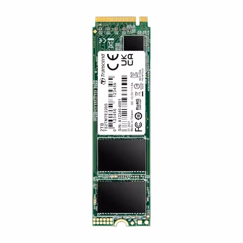 Transcend 220S 2TB M.2-2280 SSD PCIe 3.0 NVMe X4