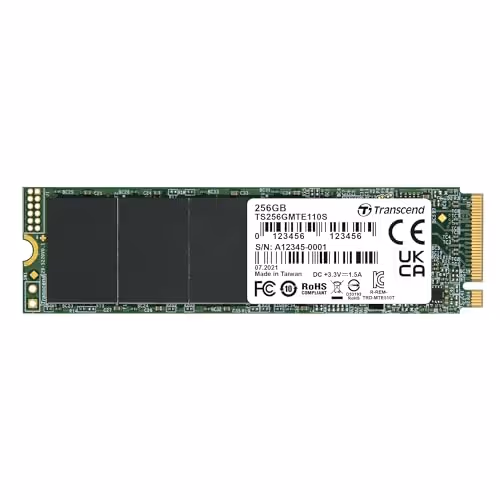 Transcend 110S 256GB SSD M.2-2280 PCIe 3.0 x4 NVMe