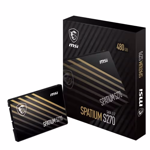 MSI SPATIUM S270 480 GB SSD 2.5" SATA 6.0 Gb/s