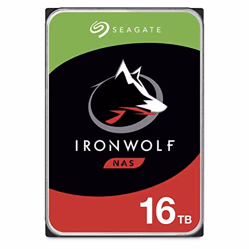 Seagate IronWolf NAS 16TB HDD 3.5" 7200RPM SATA
