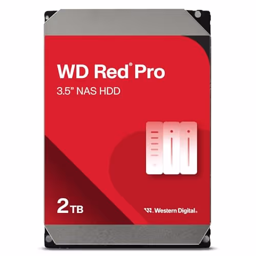 Western Digital Red Pro 2TB HDD 7200RPM 3.5" SATA