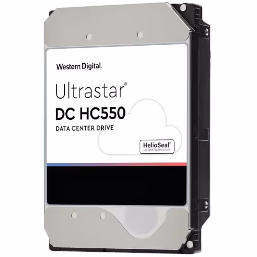 Western Digital Ultrastar DC HC550 18TB HDD 7200RPM 3.5" SAS 12.0 Gb/s