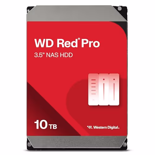 Western Digital Red Pro 10TB 3.5" HDD 7200RPM SATA 6.0 Gb/s